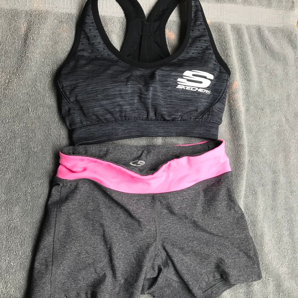 Sports Bra and Shorts Bundle